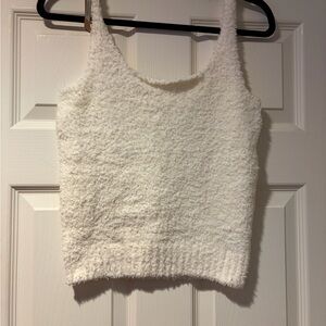 NWT SKIMS Cozy Knit Tank in Bone L/XL